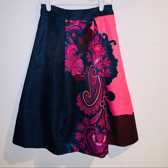 Ted Baker London Oriental Paisley Midi Skirt - Picture 2 of 8